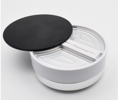 Slide dual air cushion container