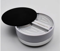 Slide dual air cushion container