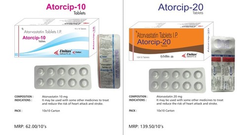 ATORVASTATIIN TABLETS I.P