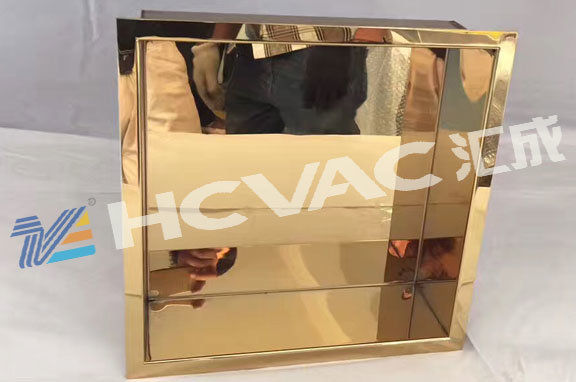 HCVAC Metal Furniture Table Chair Titanium Gold Black PVD Coating Machine