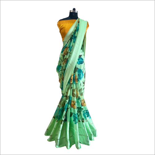 Casual Designer Floral Printed Saree