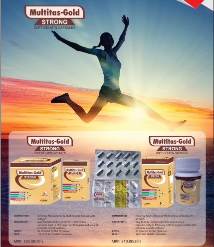MULTITAS GOLD STRONG CAPSULES