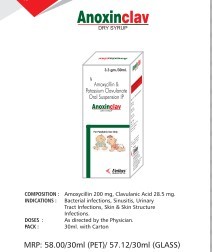 ANOXINCLAV DRY SYRUP