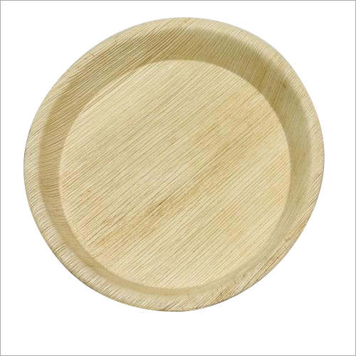 12 Inch Areca Leaf Disposable Round Plate