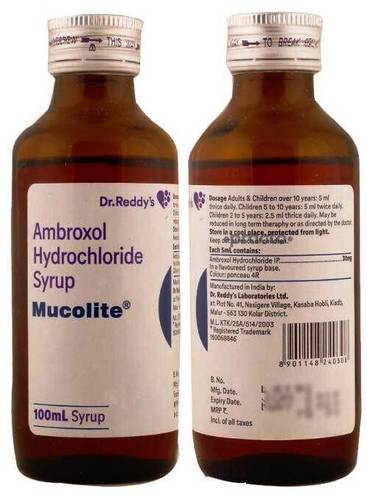 Ambroxol hydrochloride syrup