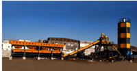 Horizontal Concrete Batching Plant