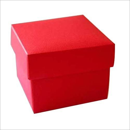 Red Laminated Packing Box