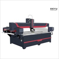 CNC Water Jet Cutting Machine - 1300 x 1300 mm Table Size, 1200 mm X-Axis Stroke, 0.1 mm Cutting Accuracy | Fly-arm Design, Step System/AC Servo System
