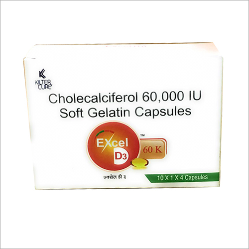 Cholecalciferol 60000 U Soft Gelatin Capsules