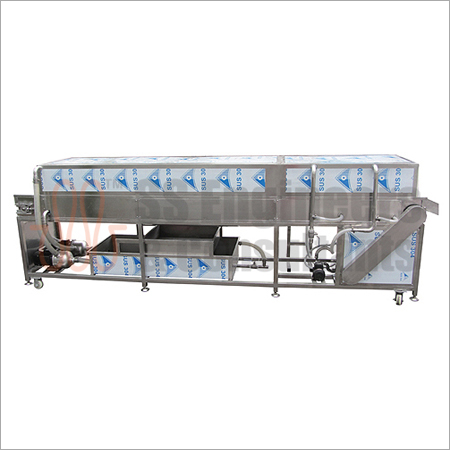 Top & Bottom Spray Washing Machine for Vegetable Fruit