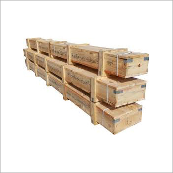 Heavy Duty Wooden Box - Rectangular Design, Custom Size Specifications | Durable Wood Material, Termite Resistant, Smooth Surface