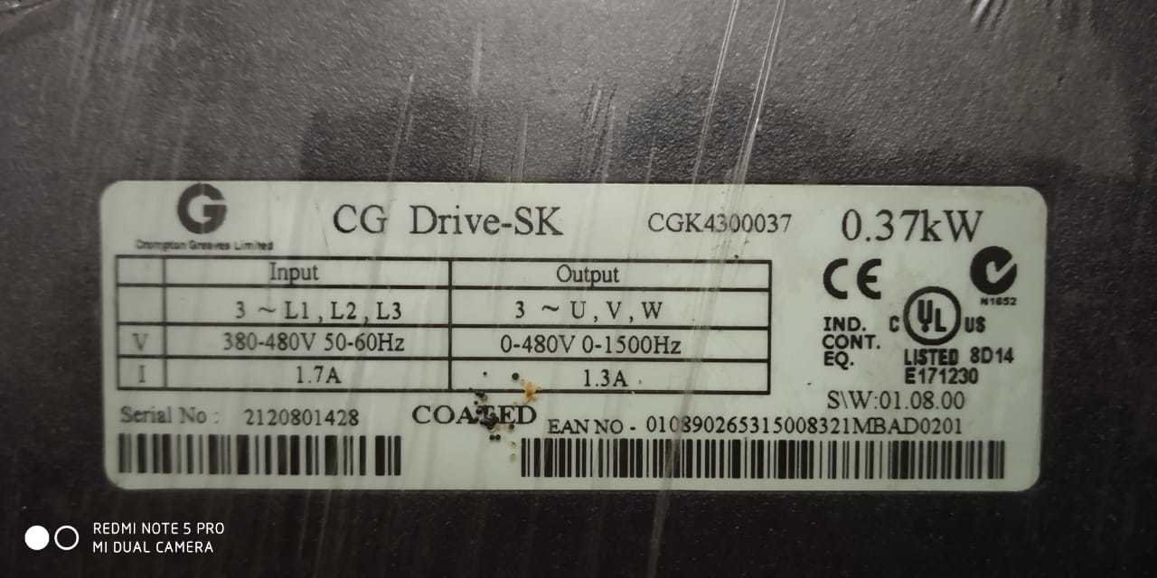 CG Drive-SK  CGK4300037