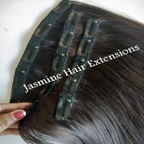 Straight Clip In best human hair extensions