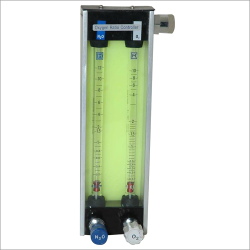 Two Tube Rotameter with Anti Hypoxia