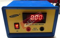 Digital DC Voltmeter LED Type Mains operated