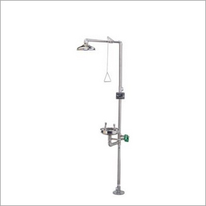 Stainless Steel Safety Shower and Eyewash