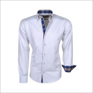 Mens White Shirt  Collar
