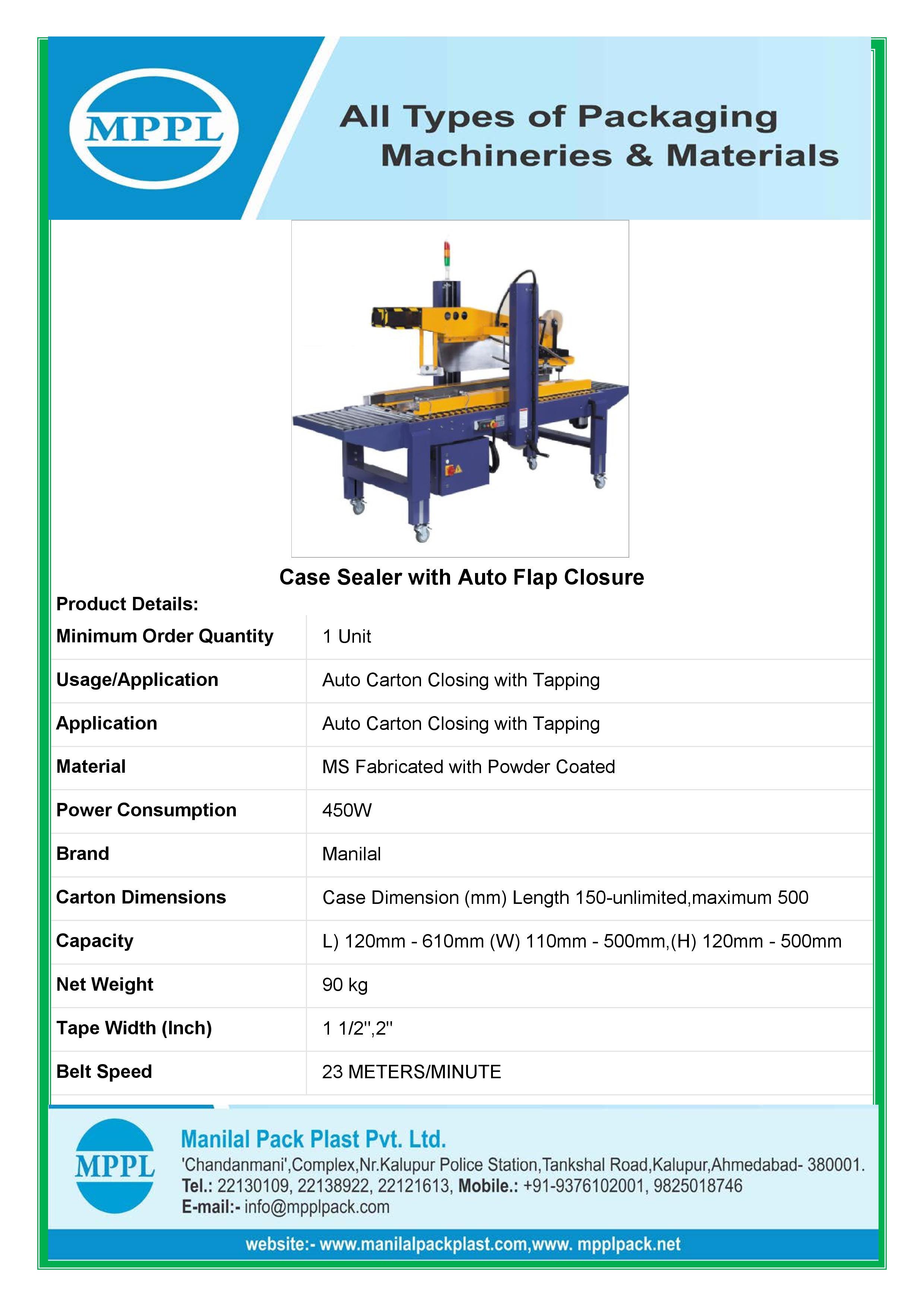 Carton Sealing Machine