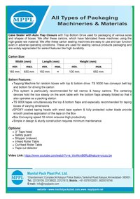 Carton Sealing Machine