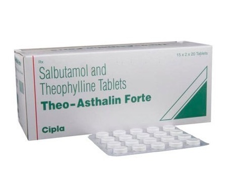 Anti Asthma Drug Ingredients: Salbutamol/Albuterol + Theophylline