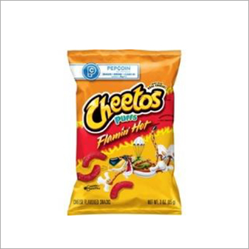Cheetos Puffs Cheese Flavored Snacks Flamin Hot Flavored By SNACKDARY FOR FOODSTUFF