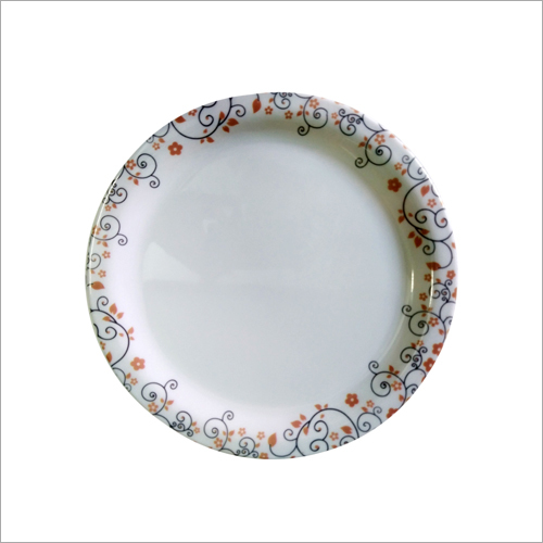 Melamine Round Dinner Plate - Ceramic Type: Bone China