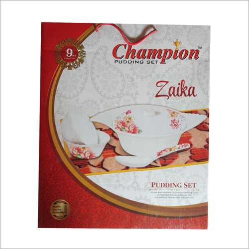 Melamine Pudding Set