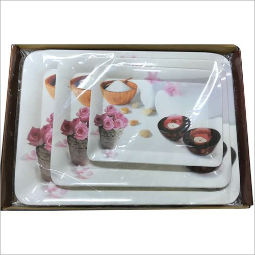 Melamine  Serving Tray Set