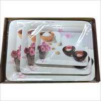 Melamine  Serving Tray Set