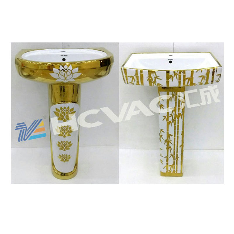 HCVAC Ceramic Cup and Plate Decorative Gold PVD Vacuum Ion Plating Machine