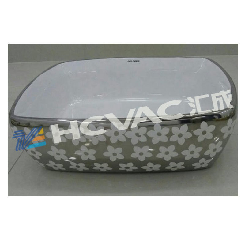 HCVAC Ceramic Cup and Plate Decorative Gold PVD Vacuum Ion Plating Machine