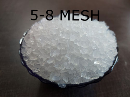 White Silica Gel 5-8 Mesh Size