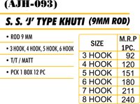 S.s. J Type Khuti 9mm Rod