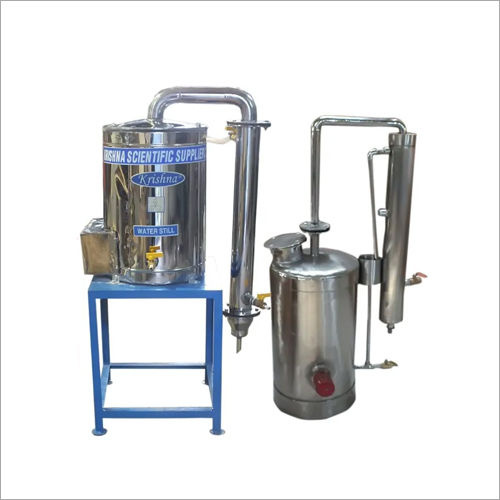 Stainless Steel Distilled Water Still Power: Three Phase Volt (V)