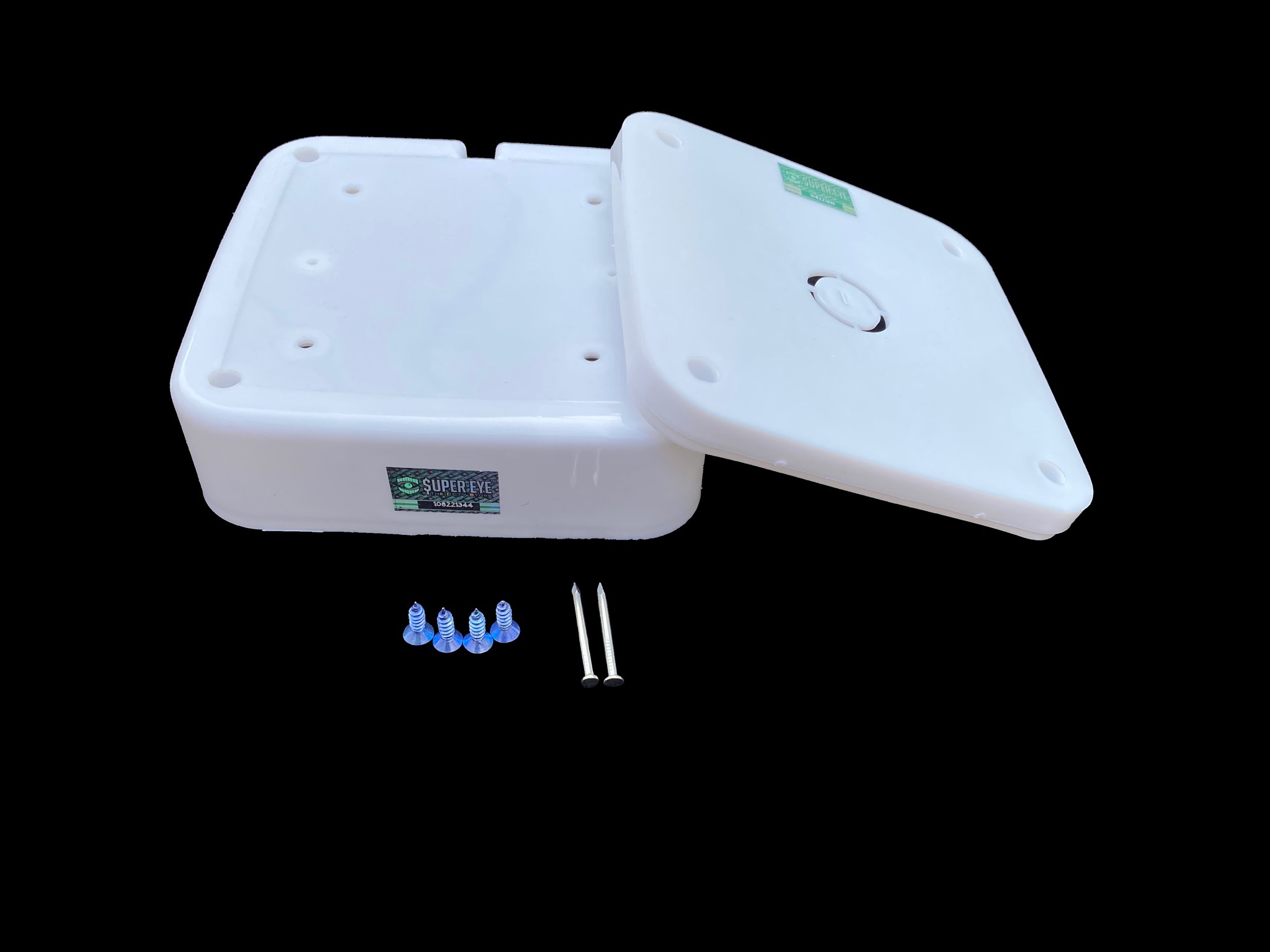 Cctv Junction Box 5 X 5 Super White 20Set