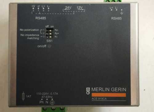 Merlin Gerin  Ace 919 Ca