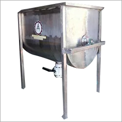Ribbon Blender Mixer Machine - Material: Ss
