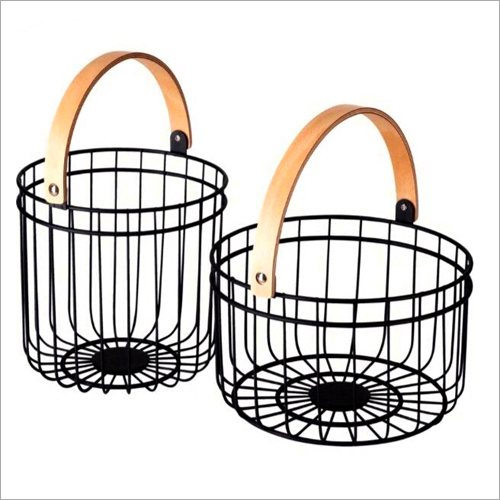 Handicraft Metal Fruit Basket