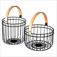 Handicraft Metal Fruit Basket