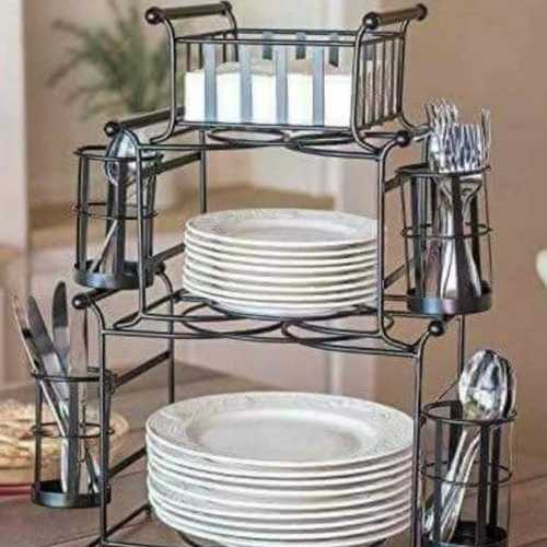Handicraft Iron Wire Vessels Basket
