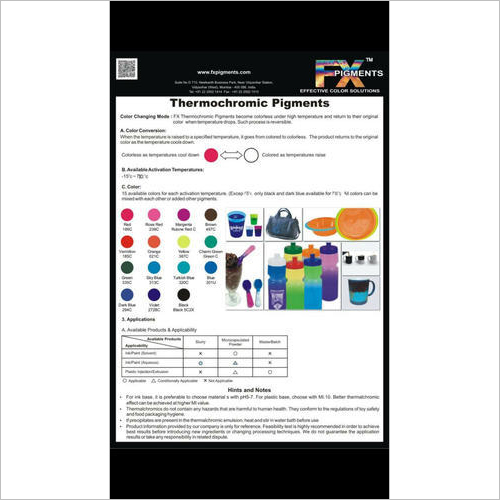 Color Changing Pigment