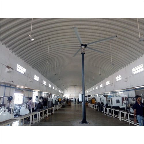 Pole Mounted High Volume Low Speed Fan - Installation Type: Ceiling