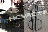 HCVAC Stainless Steel Tables Frame Legs Gold Rosegold PVD Vacuum Coating Machine