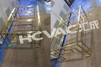 HCVAC Stainless Steel Tables Frame Legs Gold Rosegold PVD Vacuum Coating Machine