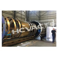 HCVAC Horizontal Chamber Stainless Steel Sheet Pipe PVD Multi Arc Ion Coating Machine