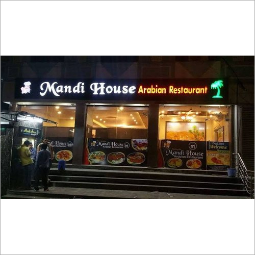 Back Lit LED Signage Board