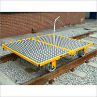 Jack Trolley - Durable Steel, Compact Design For Easy Maneuverability, Ergonomic Handle