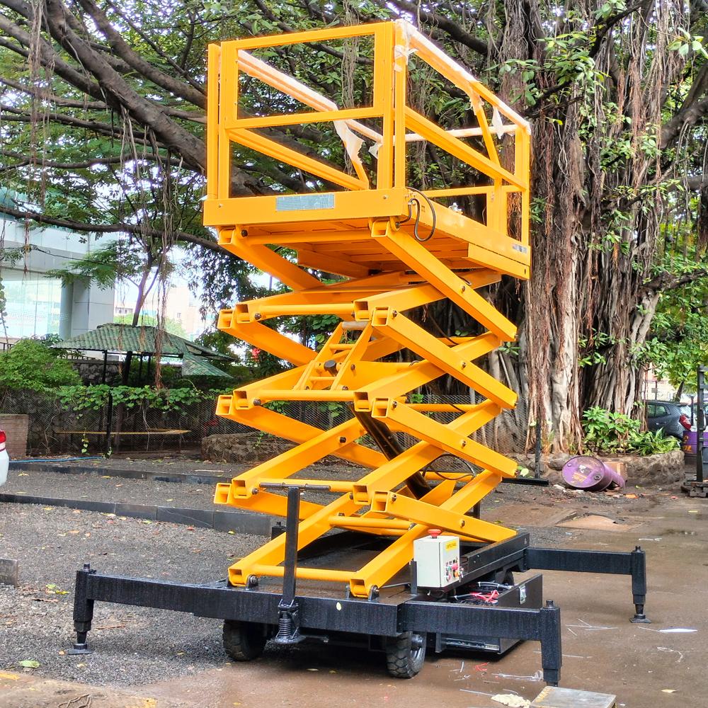 Overhead Scissor Lift Machine