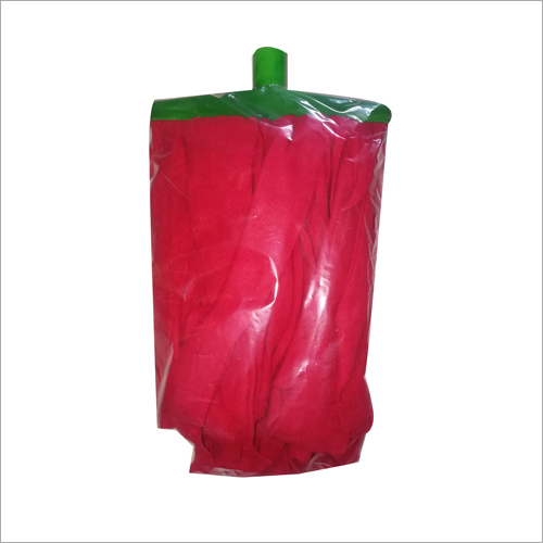 Cleaning Wet Mop - Microfiber | Application: Wet Mop, Color: Red & Green, Function: Floor Cleaning