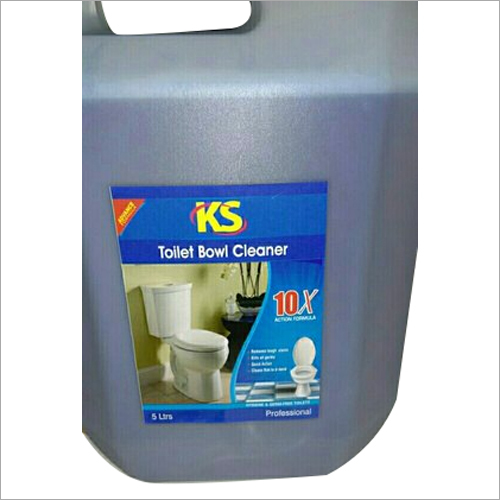 Toilet Bowl Cleaner - Plastic Bottle, Fresh Fragrance, Germ-Killing Formula for Household and Commercial Use